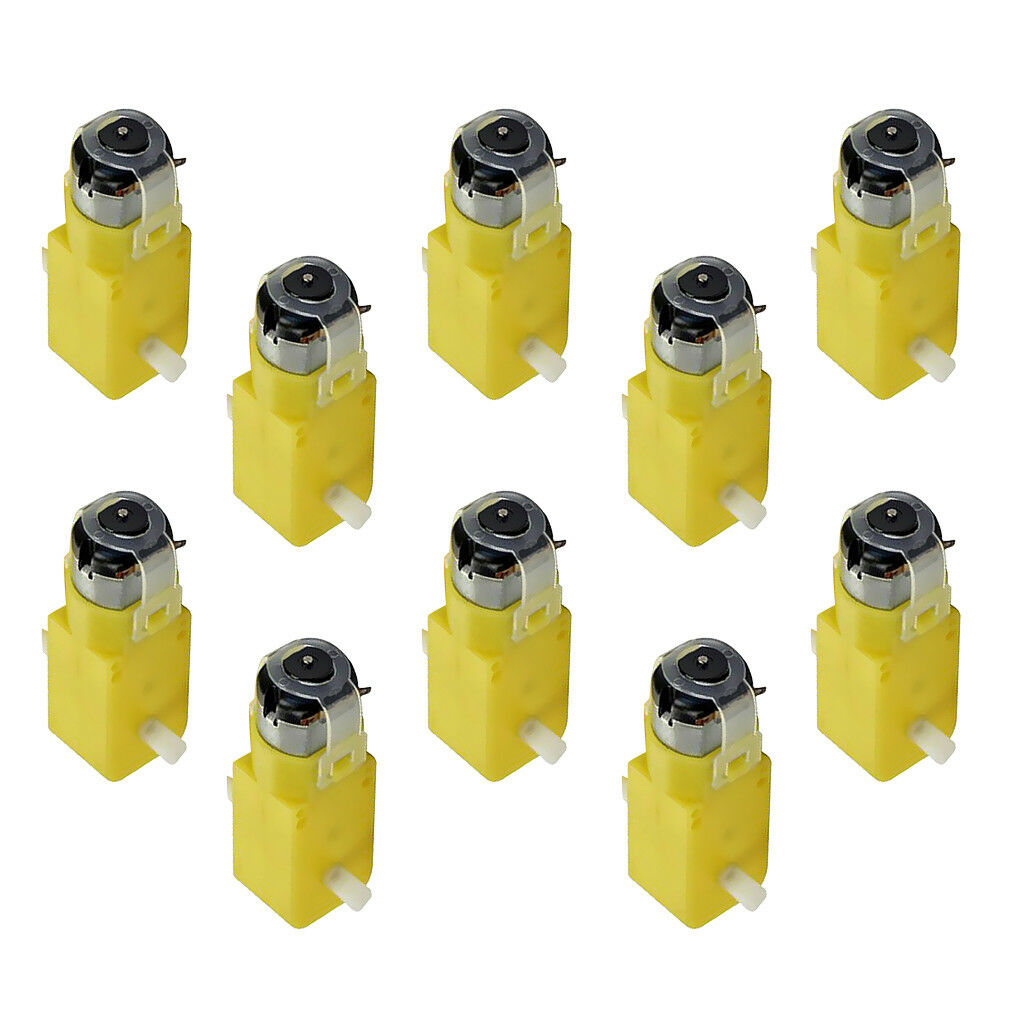10Pcs/Set Intelligent Car TT Motor Launch Smart Car Geared Motor for