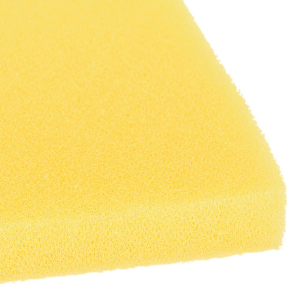1x 50x50cm Yellow Biochemical Cotton Filter Foam Sponge Aquarium Fish Tank.l8