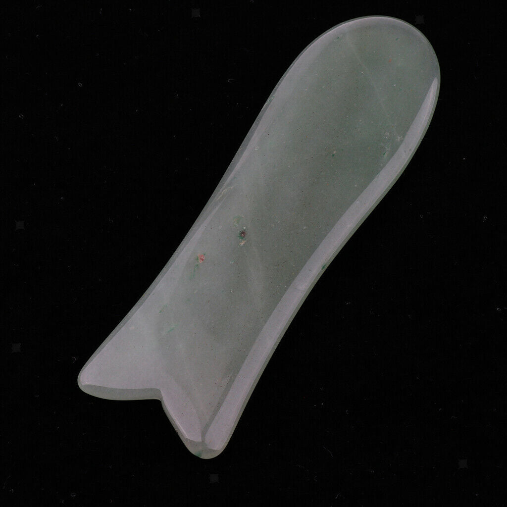 Gua Sha Facial Massage Chinese Natural Jade Stone Guasha Board Scraping Tool
