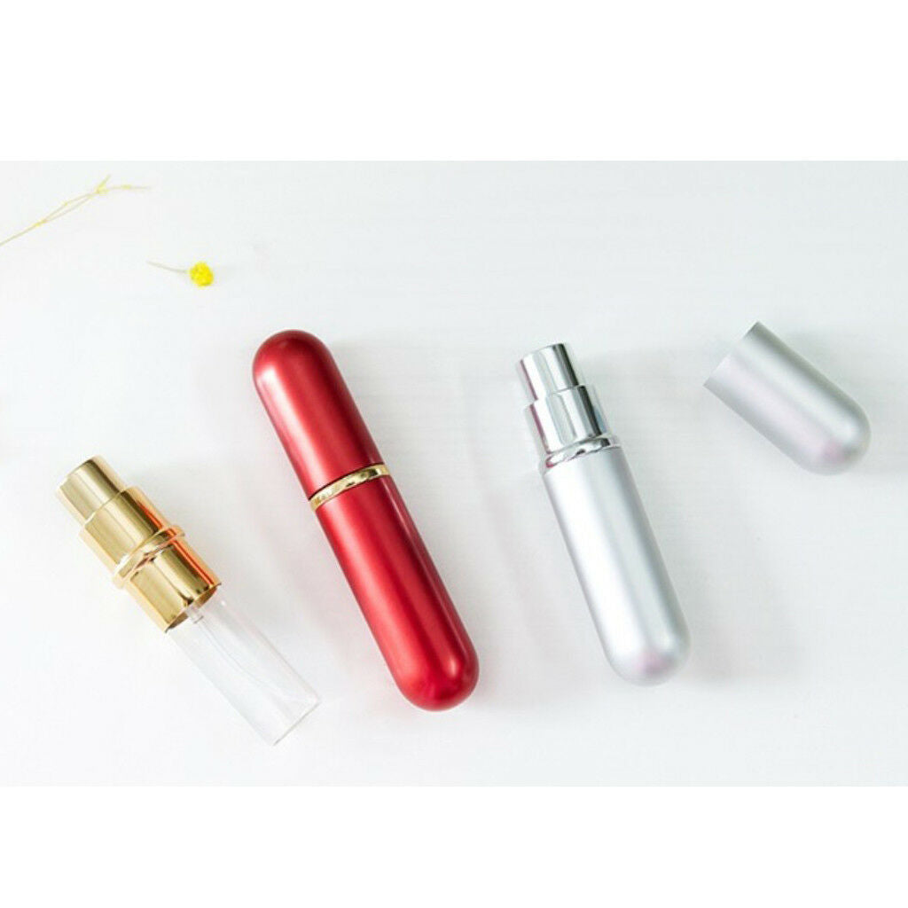 Travel Portable Mini Refillable Perfume Atomizer Bottle Scent Sprayer Purple