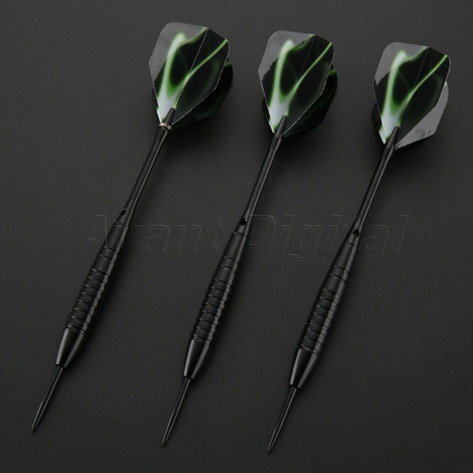 3pcs 22g of Steel Tip Darts Set Aluminium Dart Shaft Lightning Dart Flights