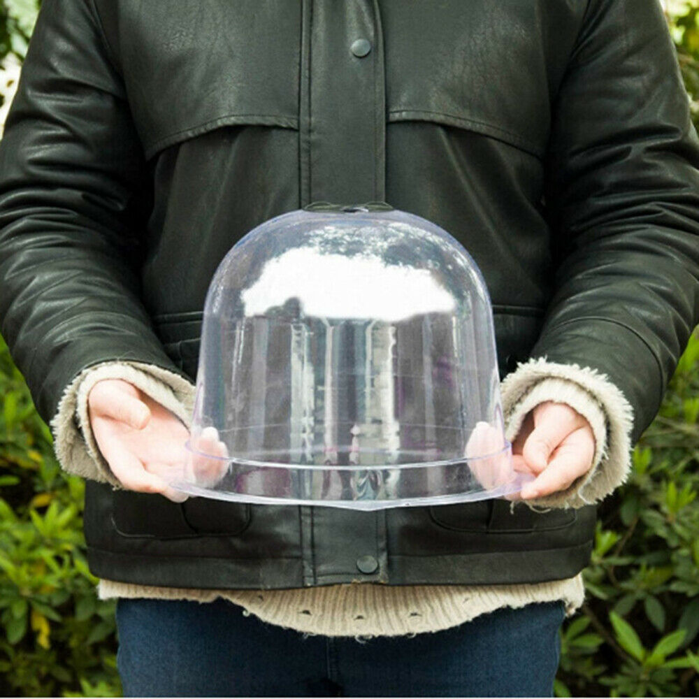 Reusable plastic Mini Greenhouse Set Garden Cloche Dome freeze Protection Cover