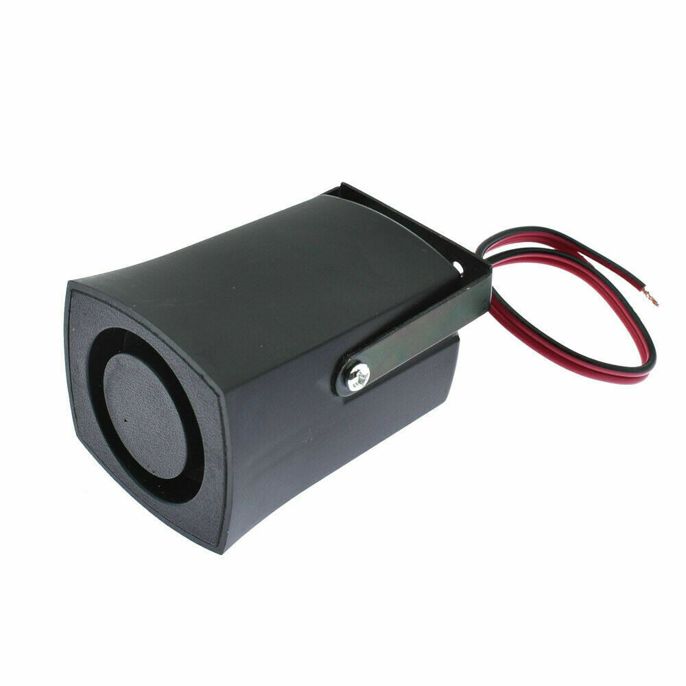 12V-24V 120db Alarm Siren Buzzer Horn Wired For Car Horn Security Warning