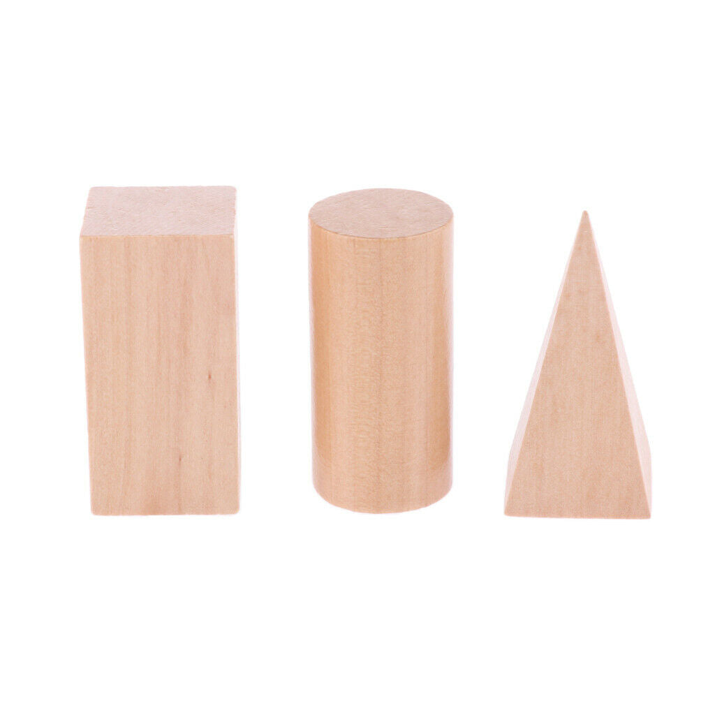 Kids Shape Wooden Blocks   Game Toys & Storage Bag Early Children