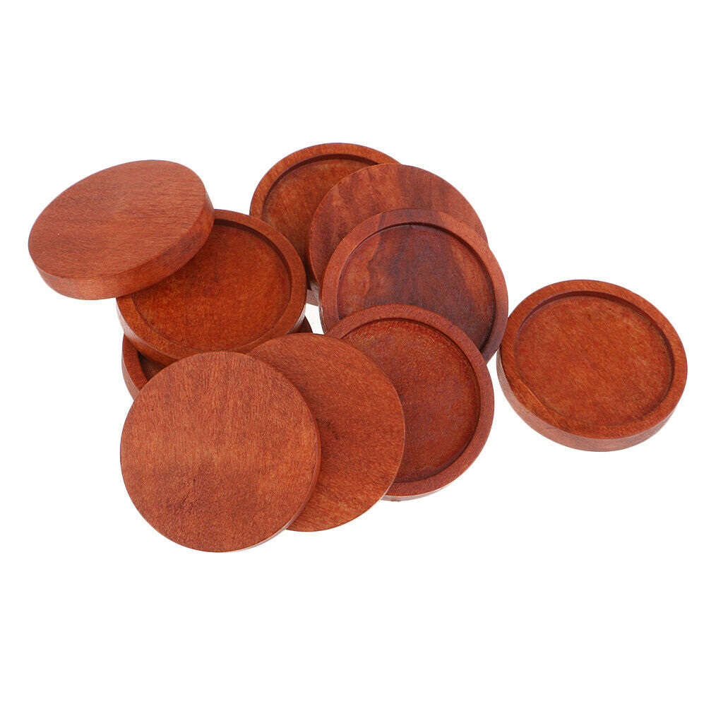 10 x Simple Design Stone Base Support Charm Cabochon Setting