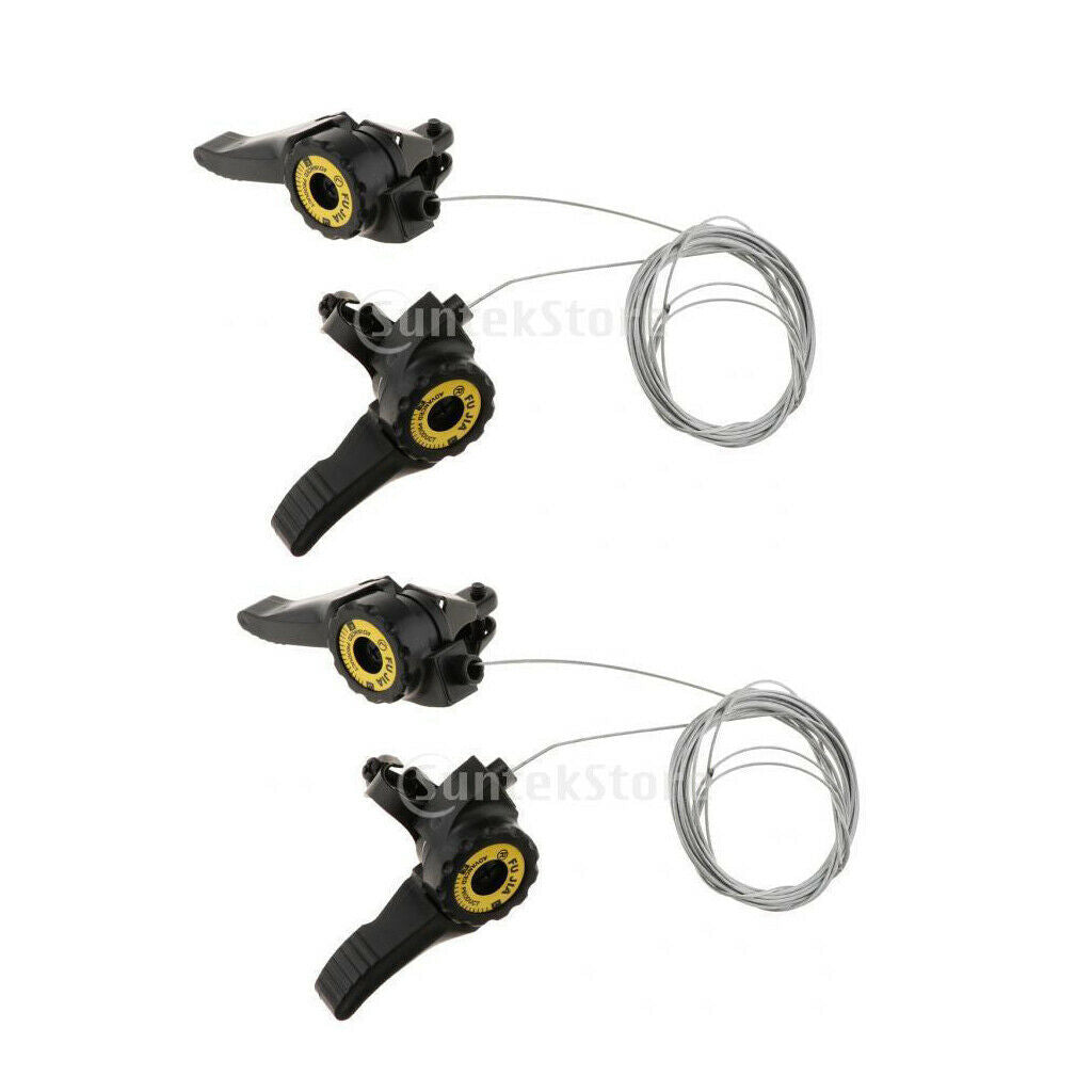 2x MTB Thumb Shifter 15S/18S/21S Mountain Road Derailleur Cable Replacement