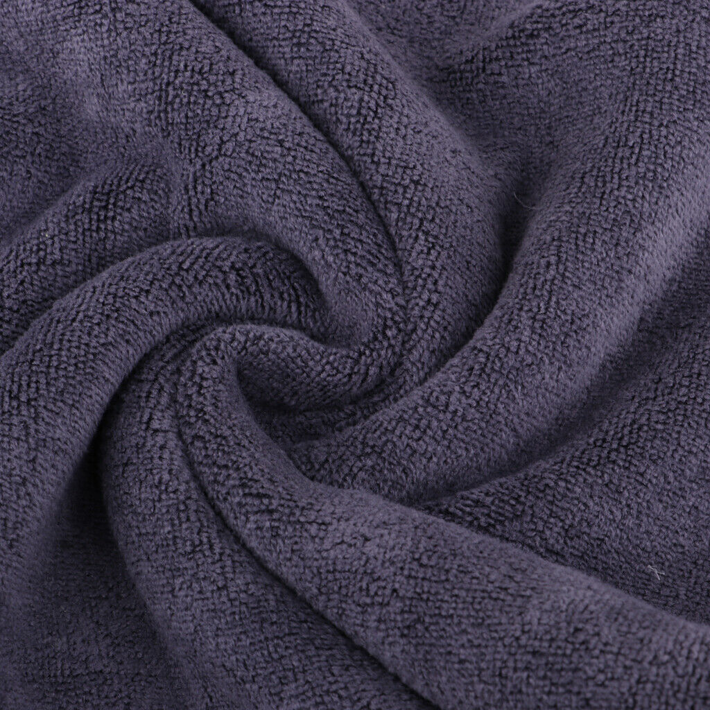 Quick Dry Sweat Absorbing Towel With Embroidery for Workout Fitness Black