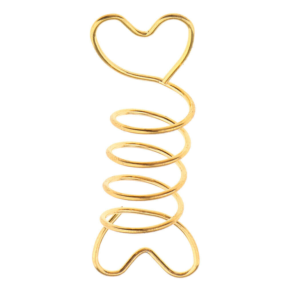10PCS Dreadlock Beads Hair Spiral Rings Adjustable Hair Braiding Cuffs Clips