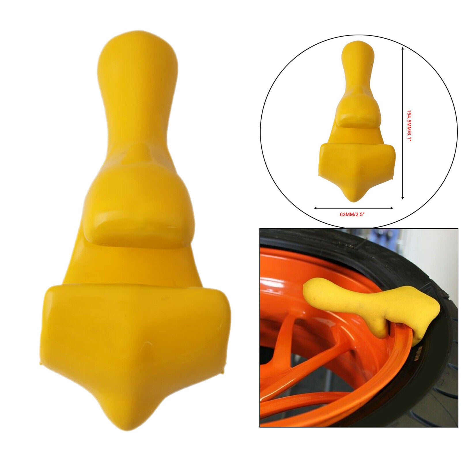 Iron Yellow Tire Changer Mounting Tool for Car Motorcycle Off-Road Tires