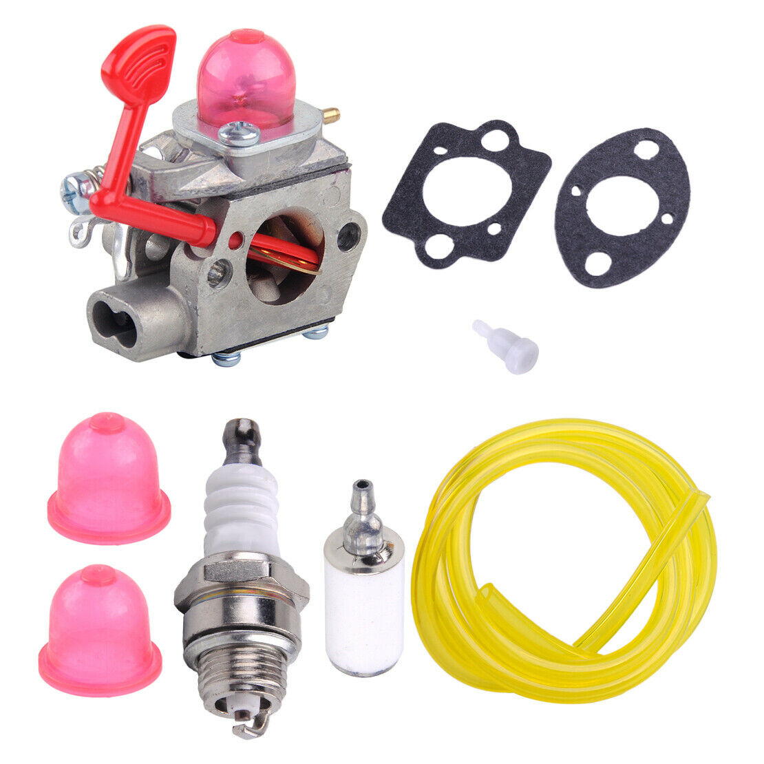Carburetor Kit Fit for Poulan Chain Saw Craftsman Blowers 545081855 WT-875-A An