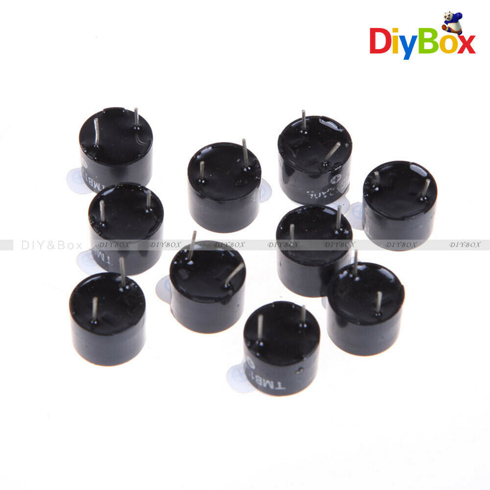 5PCS 12MM 5V Active Buzzer Magnetic Long Continous Beep Tone Alarm Ringer