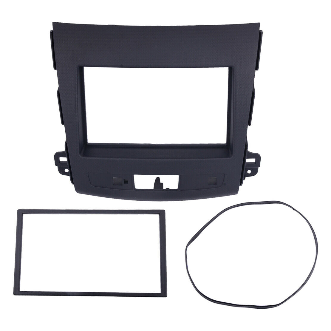 Car Radio Stereo Double Din Dash Kit Panel Fit For Mitsubishi Outlander Peugeot