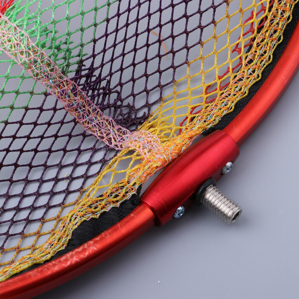 Aluminum Alloy Fishing Folding Net Brail Head Round Dipnet Tackle Accessory 18cm