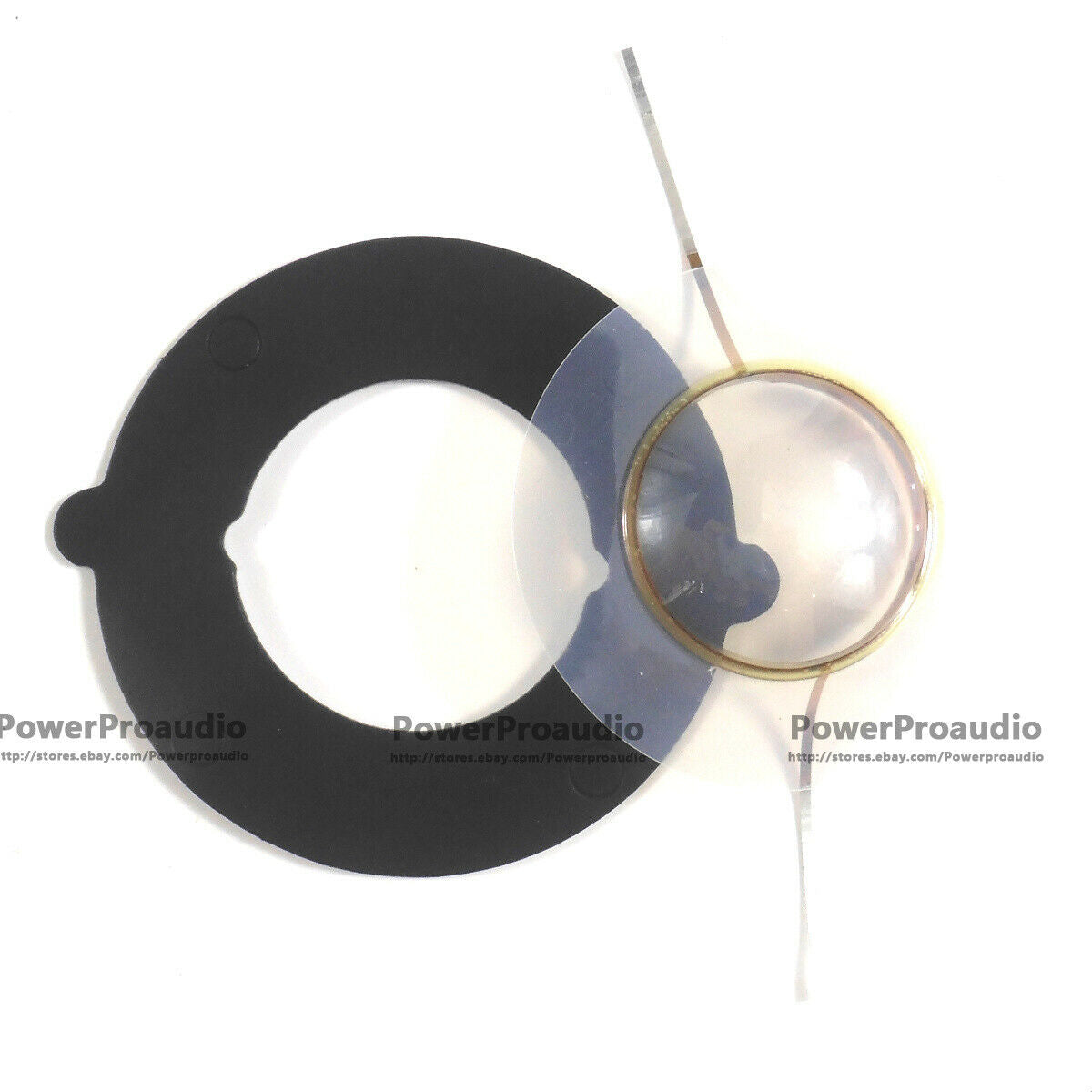 1 sets /LOT Replacement Diaphragm for JBL 2414 2414H voice coil+1pcs black paper