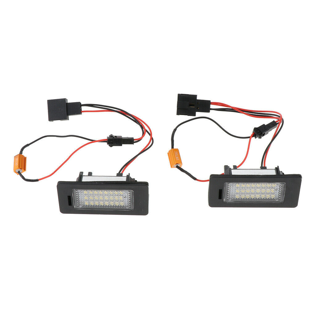 Car Number License Plate Light LED light for Audi A1 A3 A4 A5 A6 A7 Q3 Q5