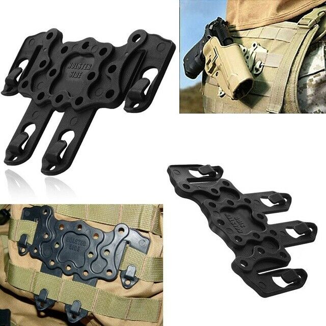 Belts Dropleg Molle Platform Ambidextrous Strike Clip Dropleg Platform Black