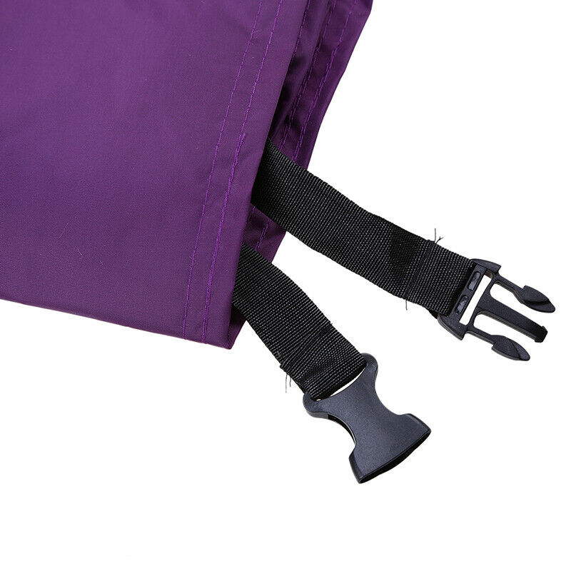 One XL Size Black/Purple Motorcycle Cover Rain Dust Protector Bike Universal