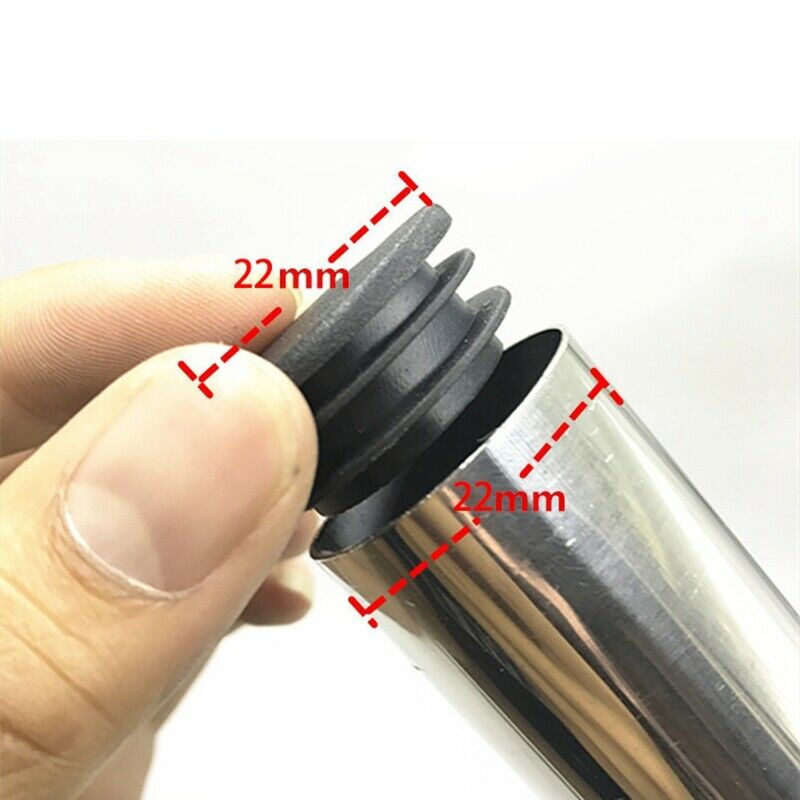 1X(24Pack Chair Table Legs Plug 22mm Diameter Round Plastic Cover Thread Inser2)