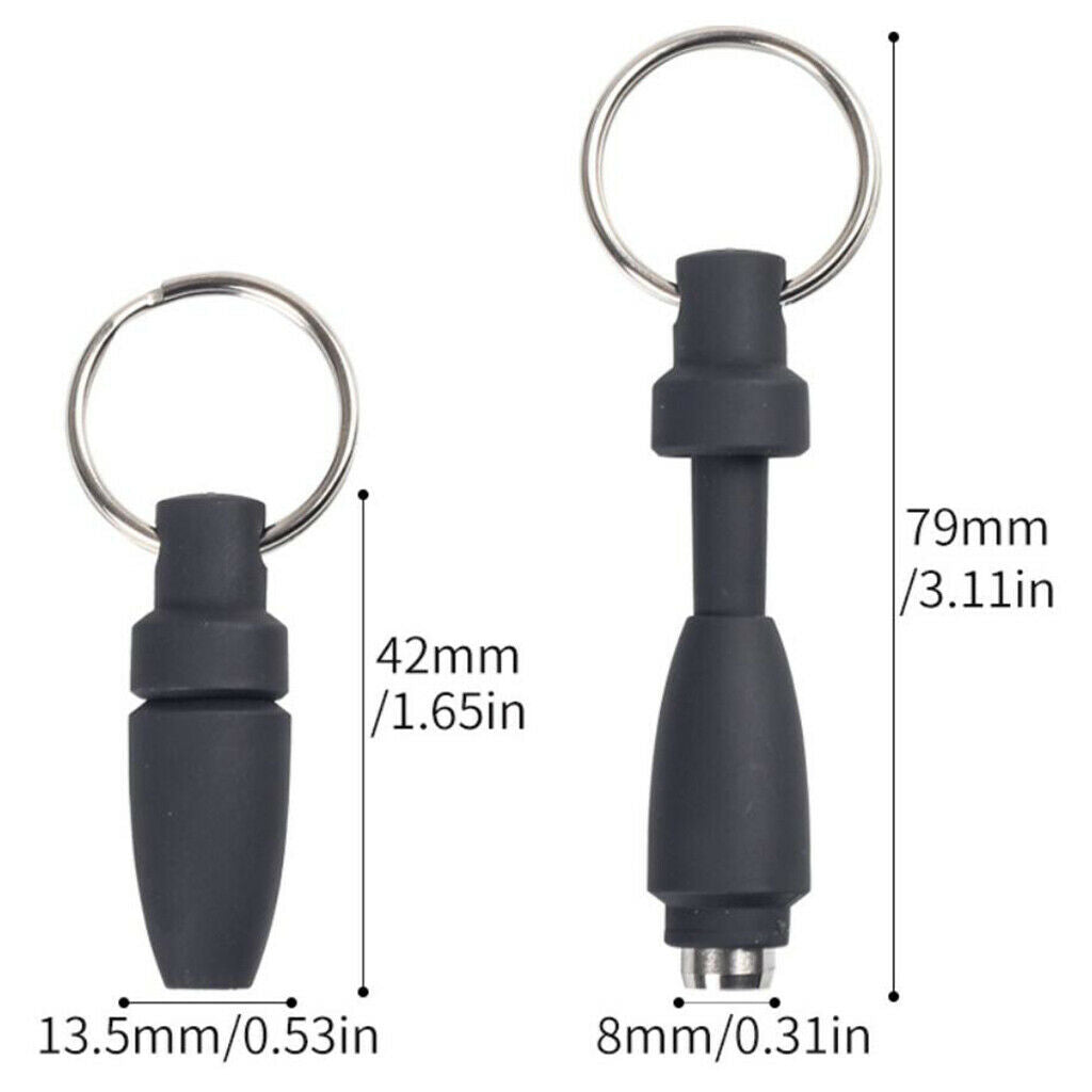 Stainless Steel Cigar Puncher Sharp Keychain Cutting Most Cigar Travel Small