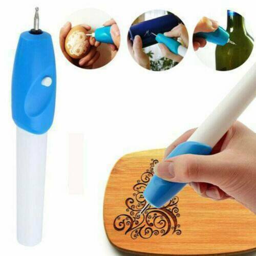 Handheld Engraving Etching Hobby Craft Pen Rotary Tool for Glass Metal Wood - UK