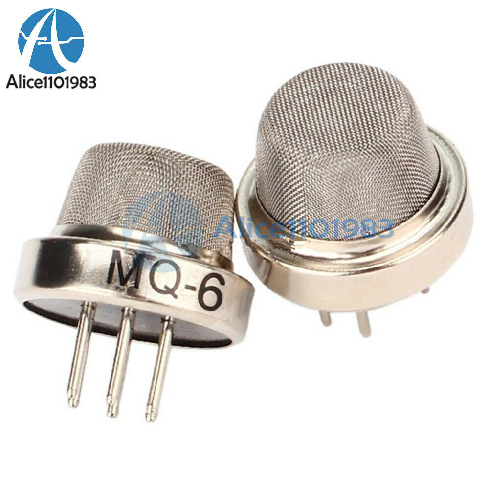 2PCS MQ-6 MQ6 LPG Natural gas Propane Methane Butane Sensor for Arduino
