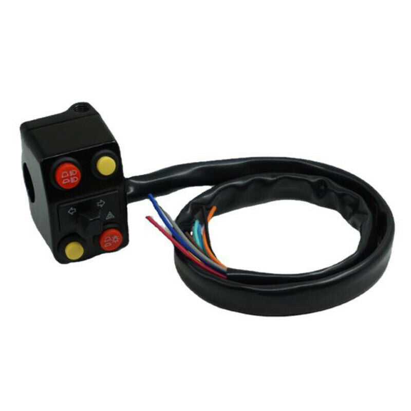 Waterproof Handlebar Switch for Motorcycle Electric Dirt Bike Horn ON-OFF Light