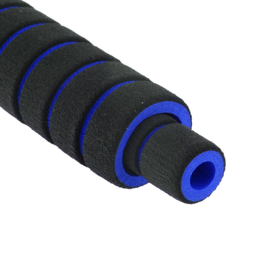 4-in-1 Blue Bicycle Motorcycle Bike Quad Handle Bar Foam Sponge Gloves Cover