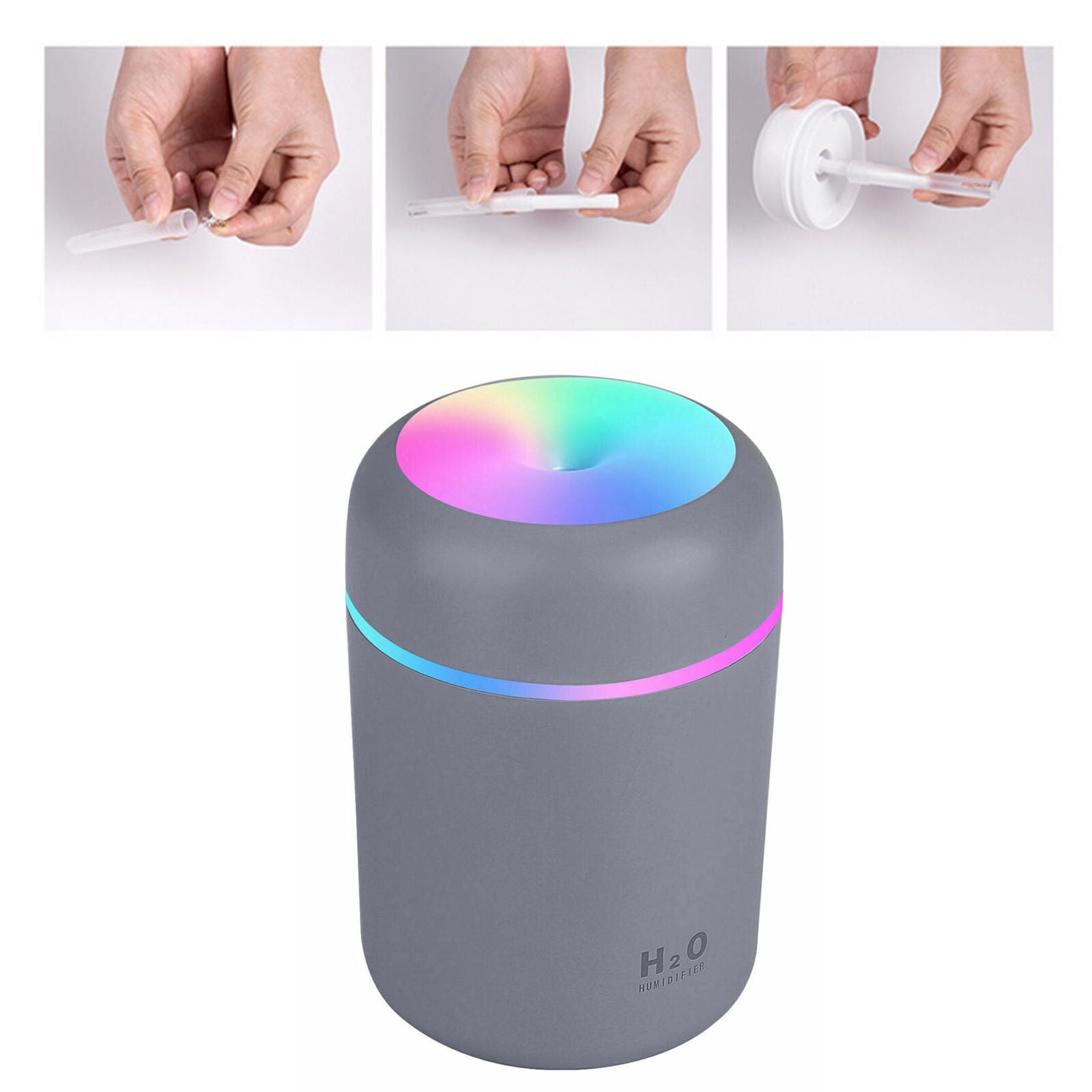 Portable Humidifier. Aroma Diffuser. Aromatherapy LED
