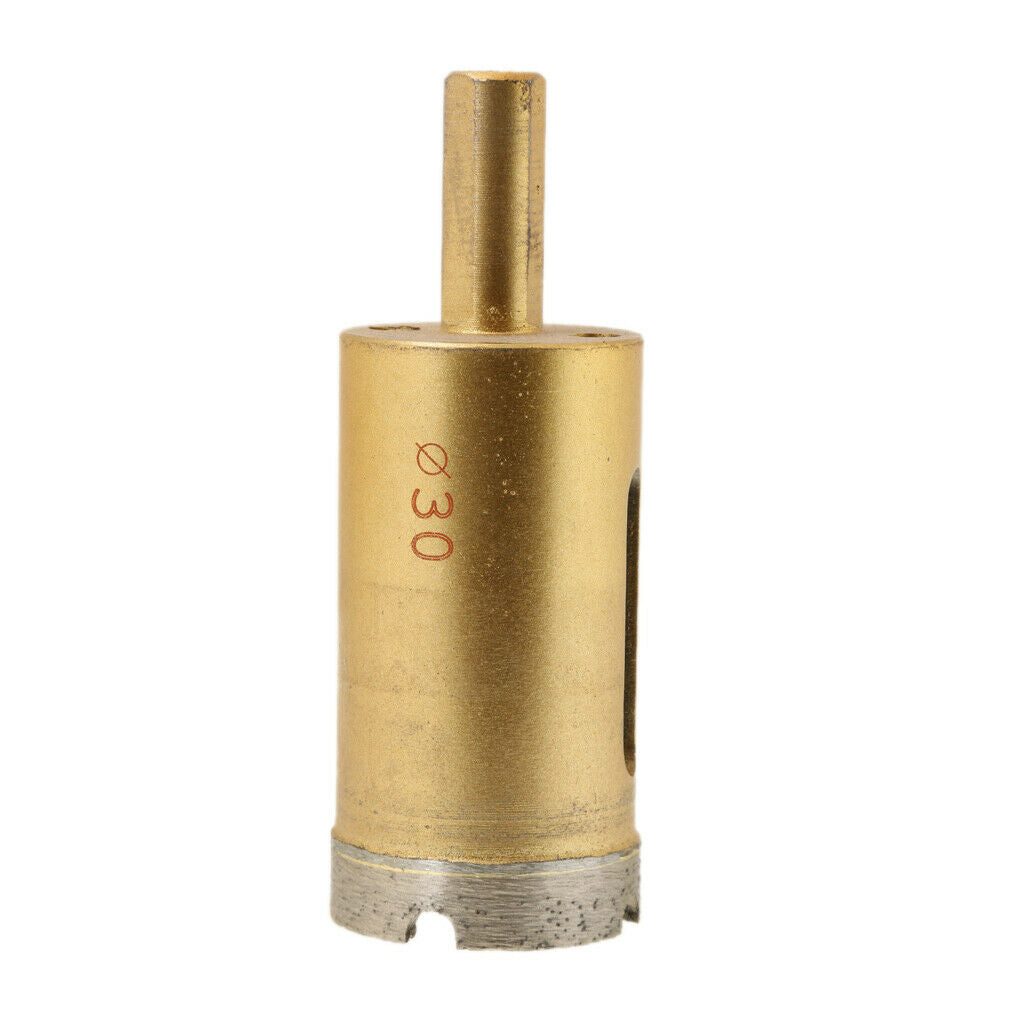 3PCS DIAMOND HOLESAW TILE CERAMIC GLASS SLATE PORCELAIN MARBLE DRILL BITS US