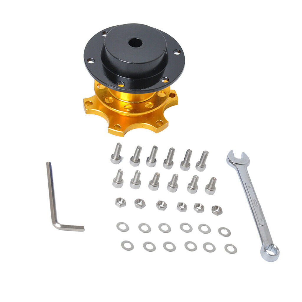 Universal Steering Wheel Quick Release Hub Adapter and Wrench