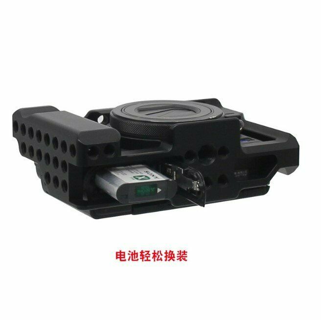 Quick Release L Plate for for Sony RX100 III IV V M3 M4 M5 Camera Rig Cage Metal