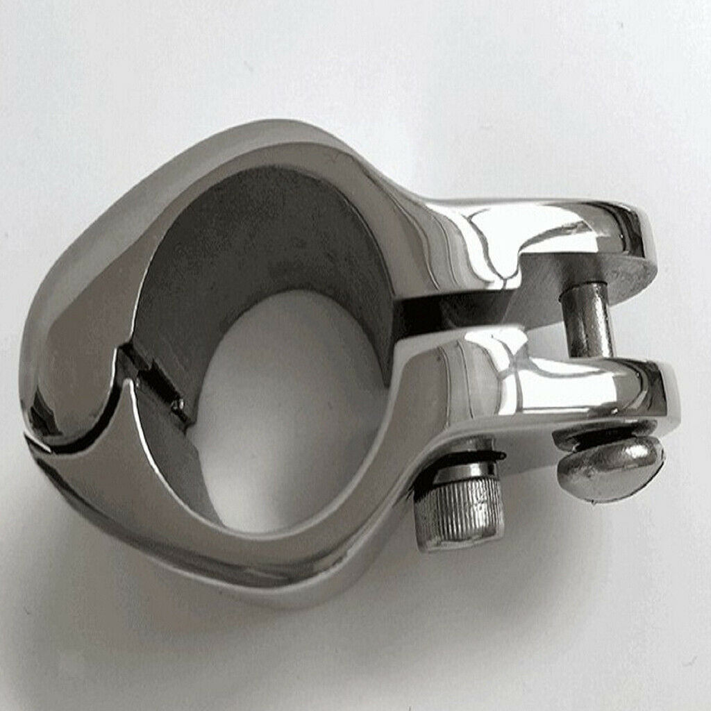 25mm /  1   Inch   Boat   Cover   Tube      Clamp   Marine   316   Grade