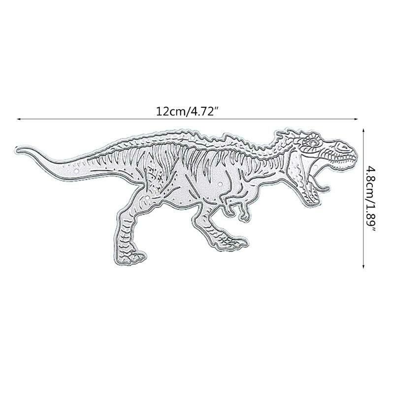 Embossing Template Dinosaur Shape for DIY Cards Die-Cuts Frame Carbon Steel