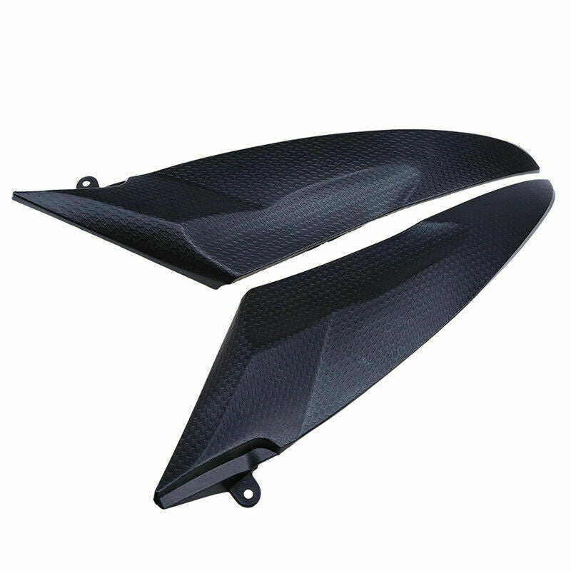 Black Gas Tank Side Cover Trim Cowl Plastic For Yamaha YZF R6 2006-07 Motorcycle