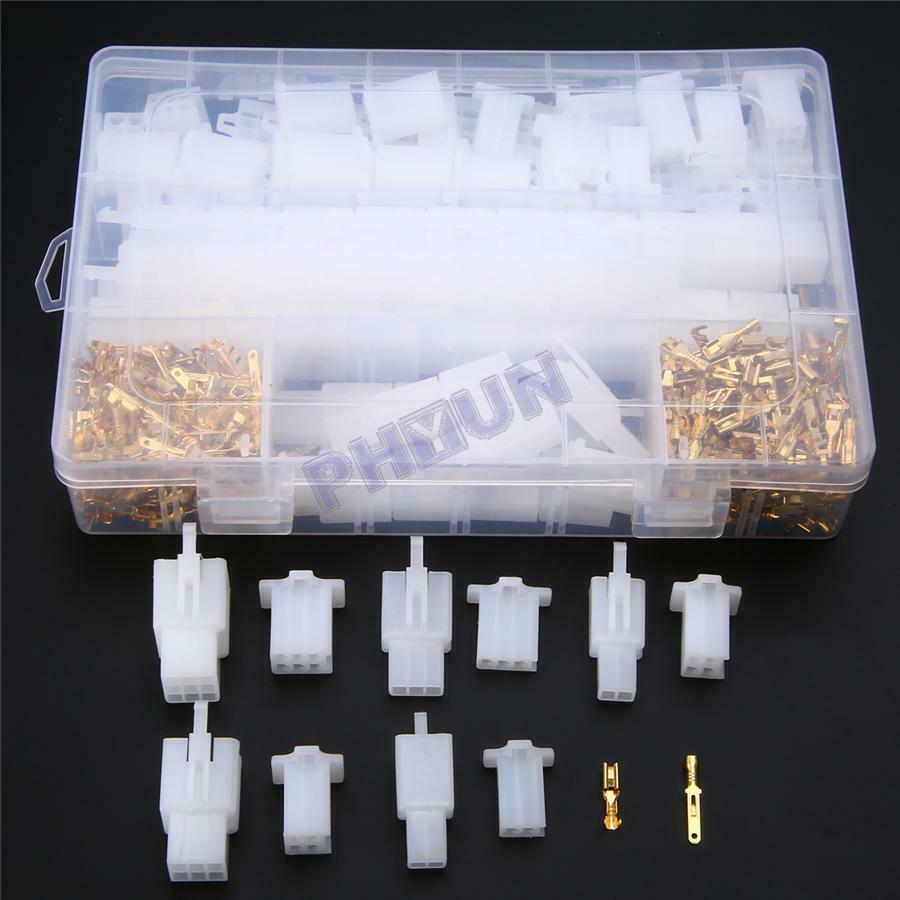 580PCS 2/3/4/6/9 Pin Electrical Wire Connector Terminal For Car Truck Motorcycle