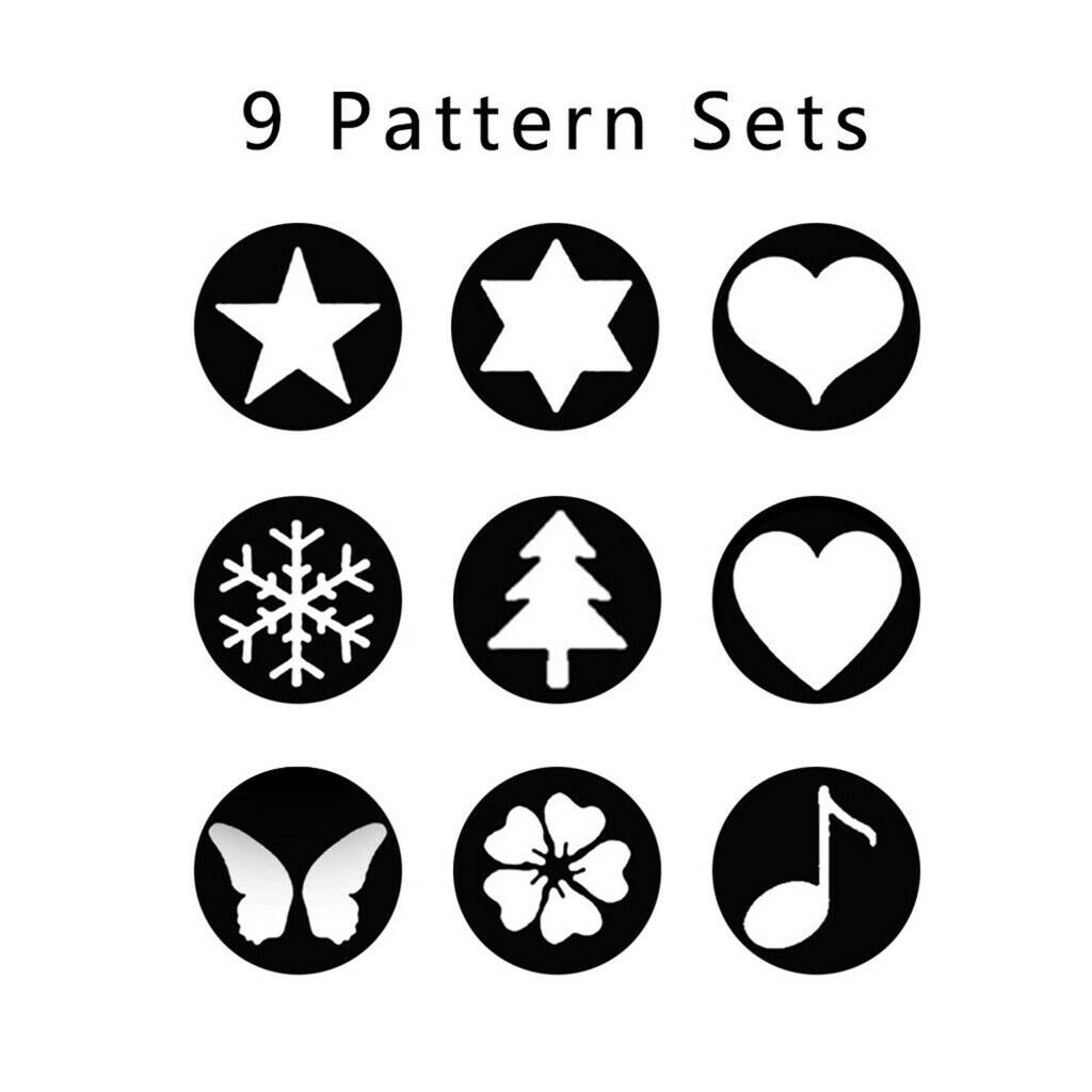 52mm Lens Cover   & Bokeh Effect Kit Spot Cards Photo Video Accessory 10x