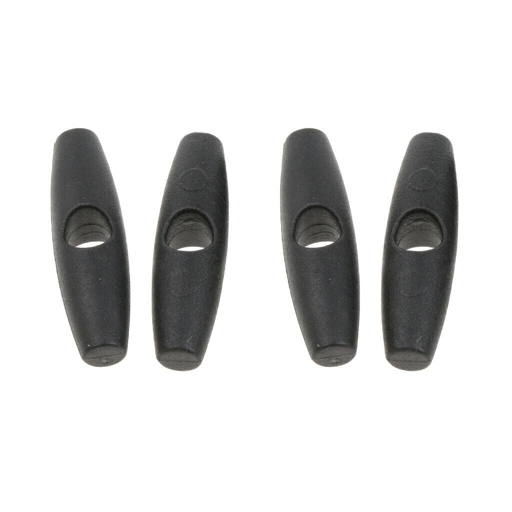 4pcs Drawstring Cord Tent Fly Roll Up Buckle Snap for Camping Canopy Awning