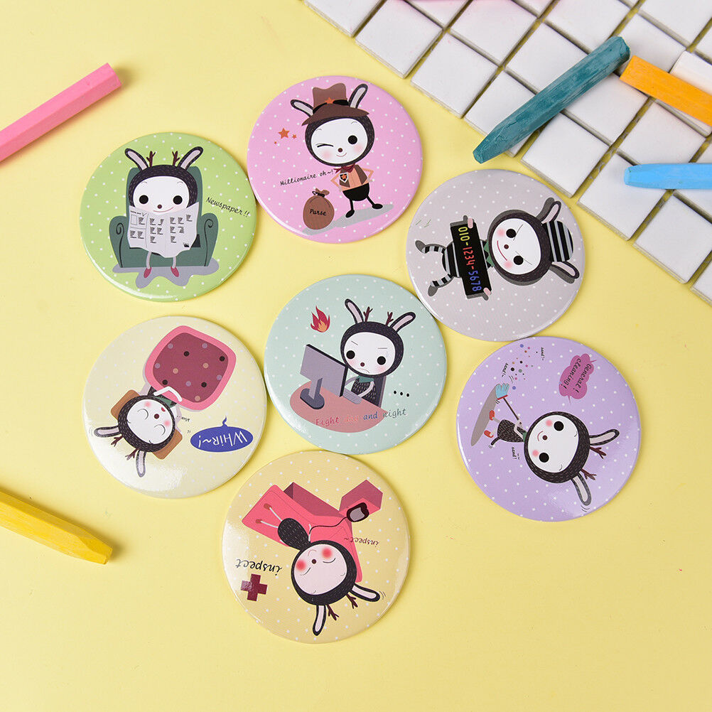 Mini Rabbit Series Mirror Portable Makeup Mirror Small Pocket Travel One -.l8