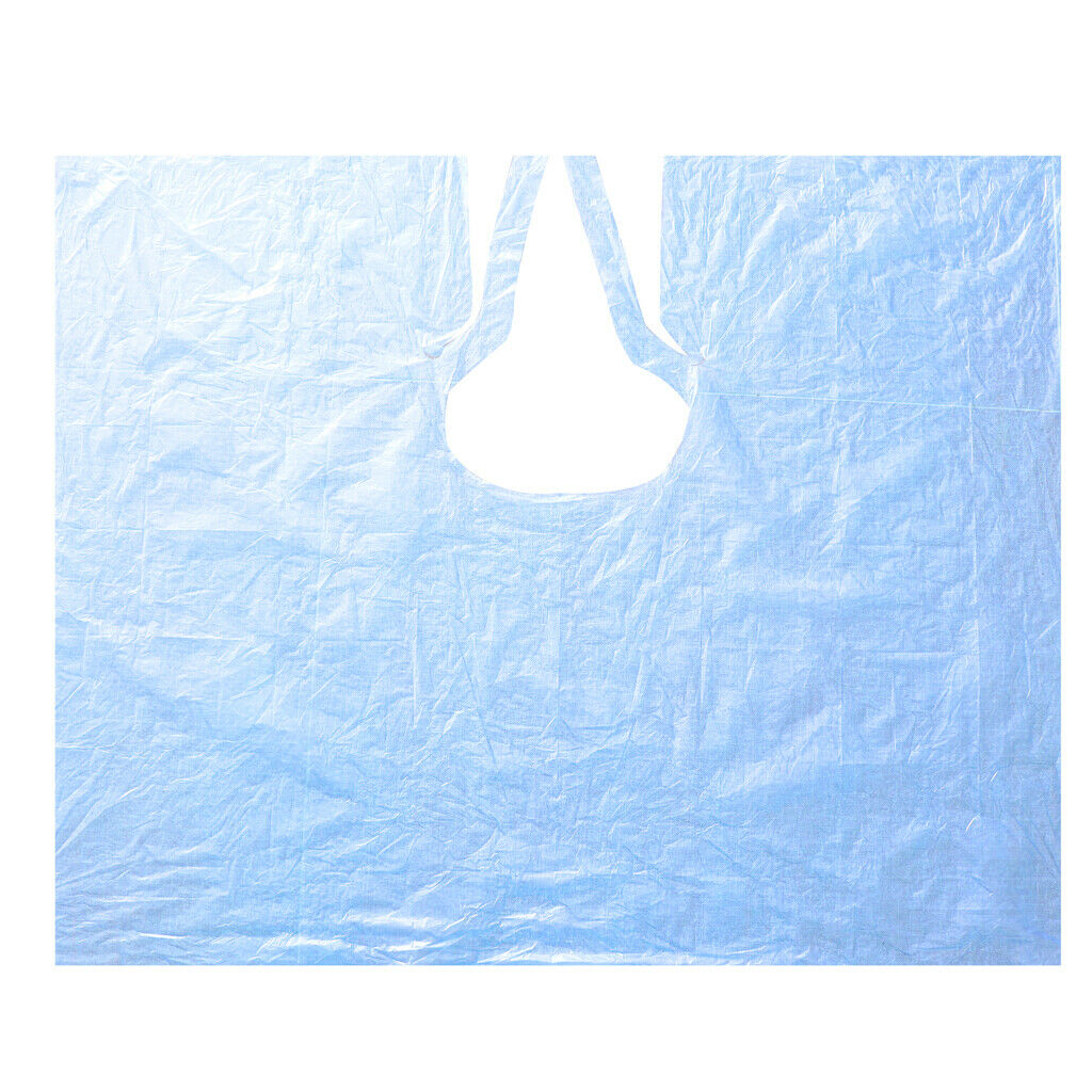 100pcs Disposable Cape Hairdressing Cloth Hair Cutting Hairdressing Barber Salon
