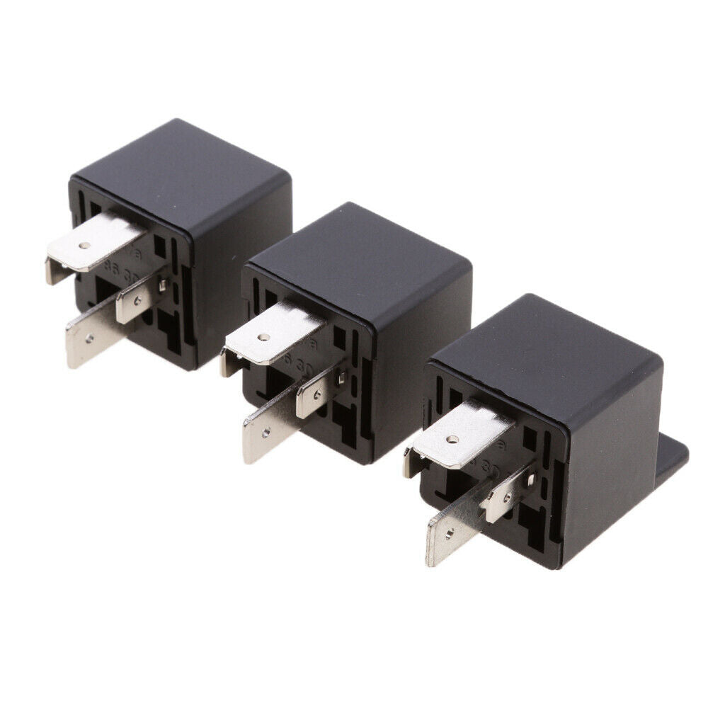 24V 80 Amp 4-Pin Relay For Electric Water Pumps Door Handles Razor Blades