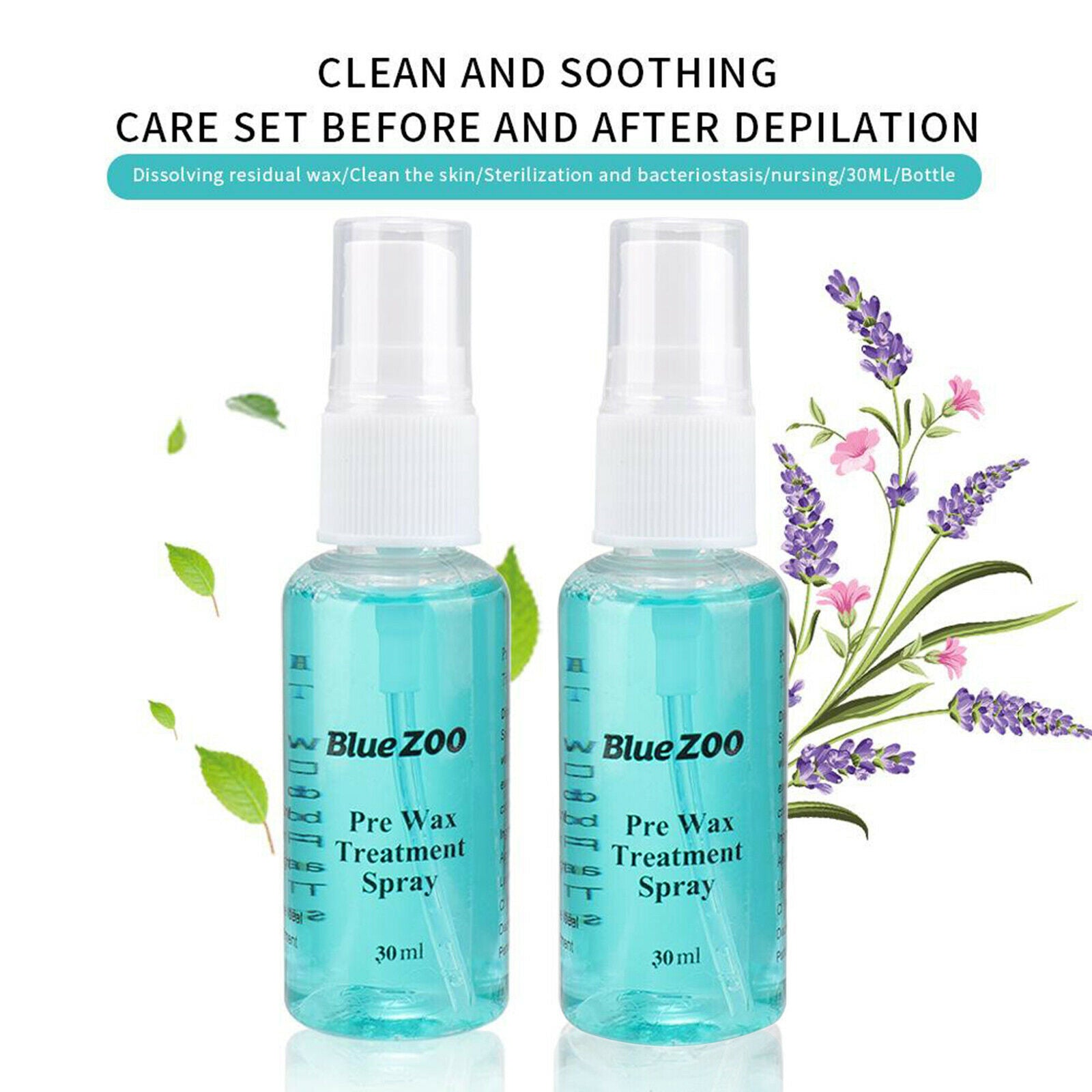 30ml Pre Wax Treatment Spray Hair Removal Tool Waxing Sprayer For Men Women