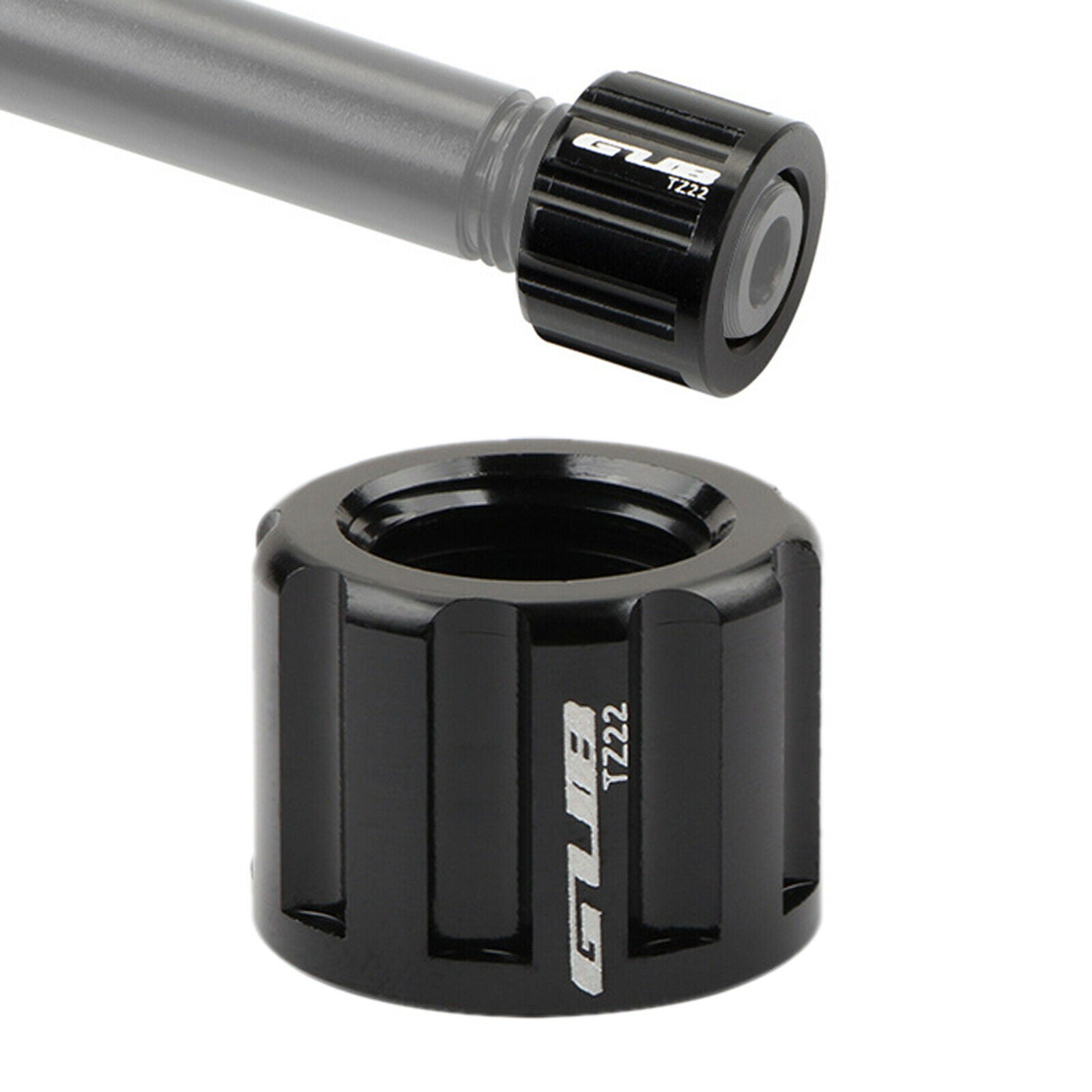 Bike Thru Axle Nuts Rear Wheel Hub Axle Hub Skewer  Fastener Road MTB