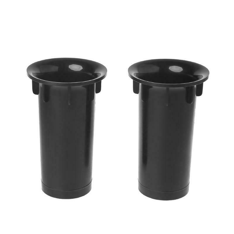 1 Pair Subwoofer Woofer Speakers Ports Connectors Tube Inverter Speaker Vent