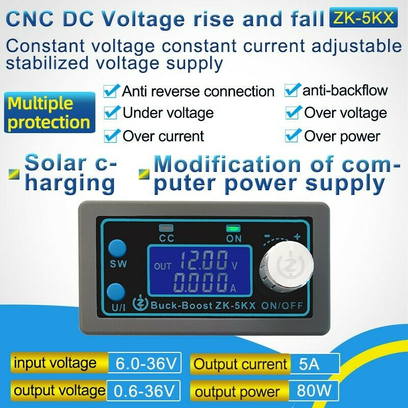 Zk-5Kx Programmable Adjustable Regulated Power Supply Power Supply Cnc Dc