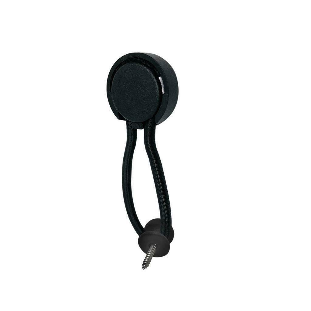 10pcs Elastic Bungee Nylon Shock Cord Fastener for Canvas Covers, Black with
