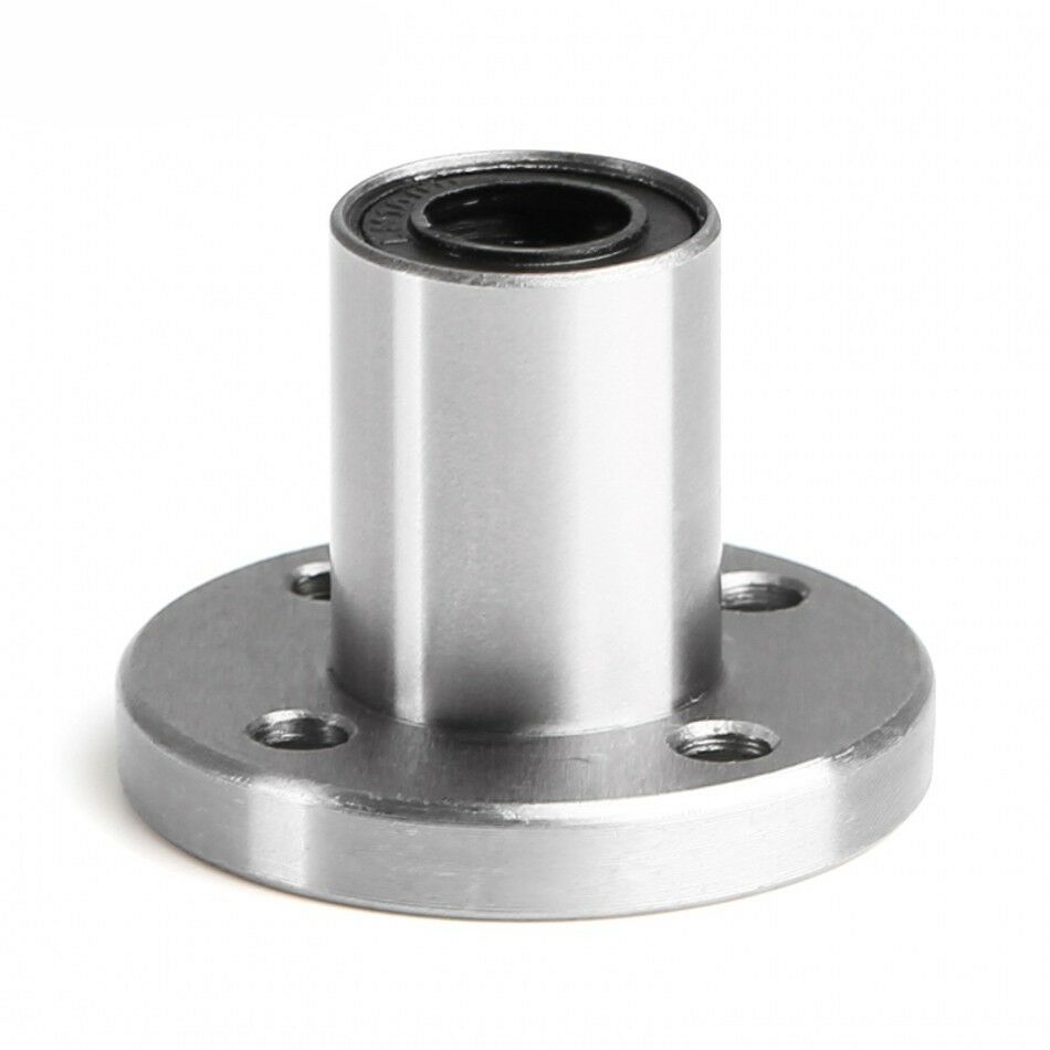 1Pcs LMF6UU 6mm High Accuracy Round Flange Linear Motion Bushing Roller Bearing