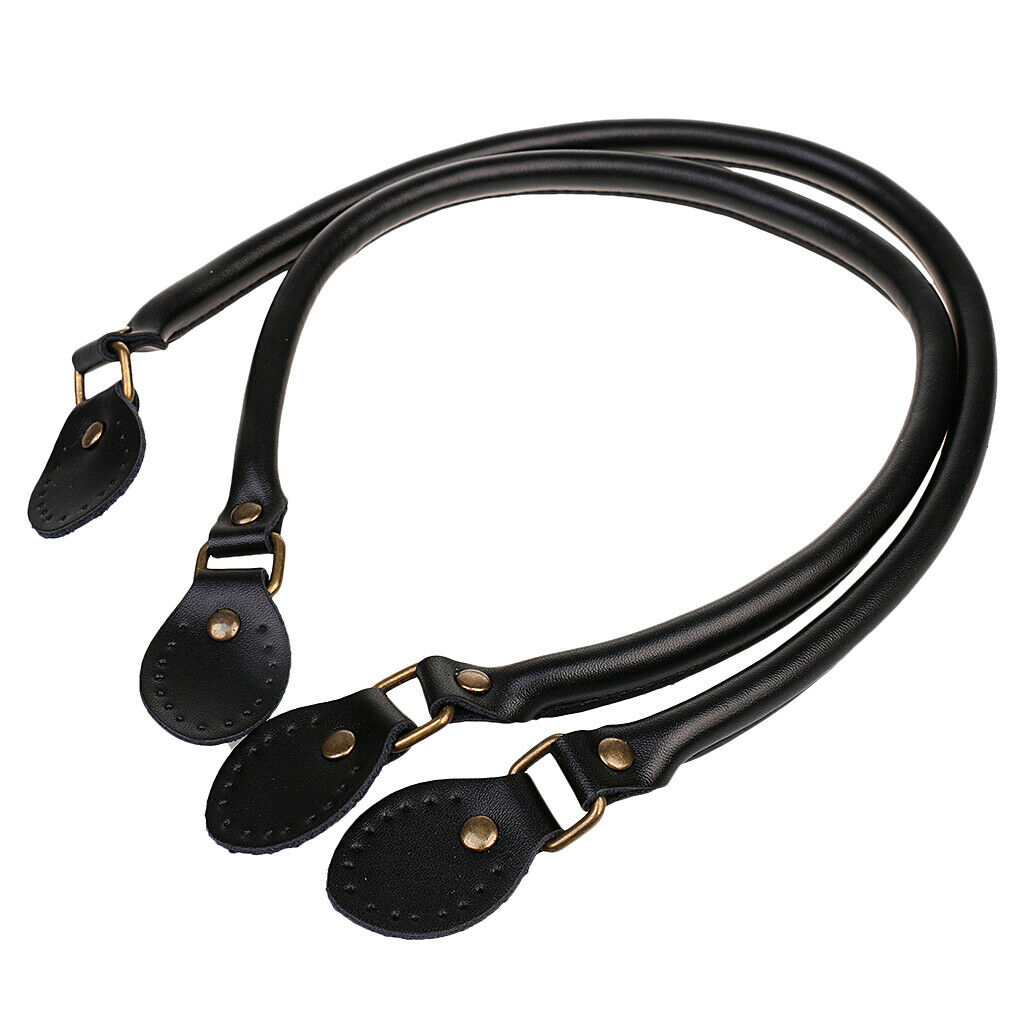 Lovoski 4pcs Shoulder Strap Crossbody Bag Belt Leather Handle Replacement