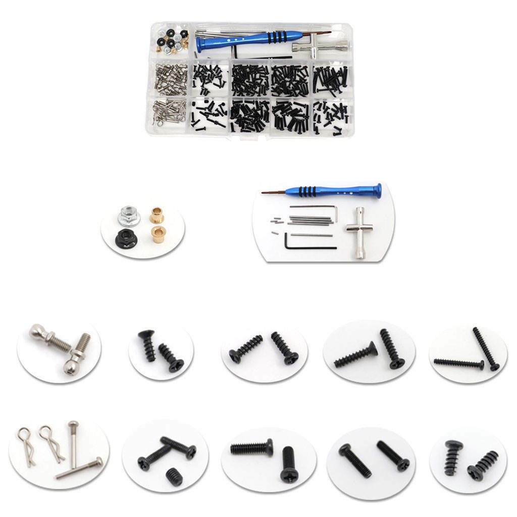 Screws Box Set Upgrade for Wltoys 1:18 A949 A959 A969 A979 K929 Accessories