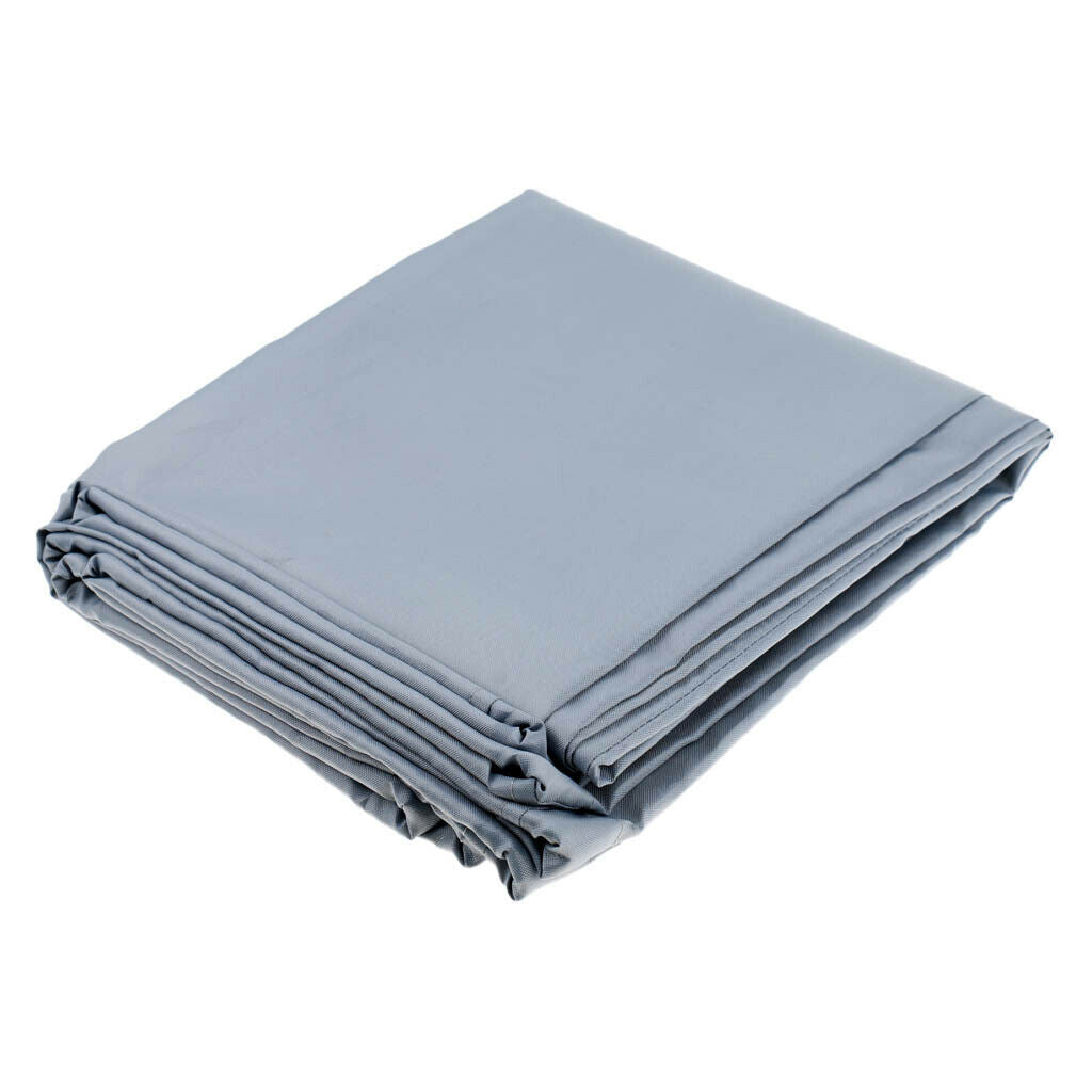 2 Pcs 115-225  Boat Outboard Motor Engine Cover Grey 55x33x45cm&90x60x80cm