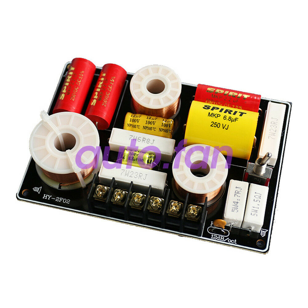 New HY-2F02 oxygen-free pure copper speaker high and low sound two-way divider